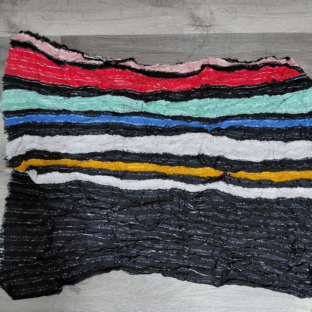 Zara Accessories Stripped Scarf